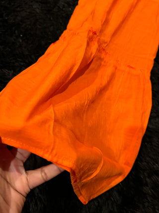 Bold Orange Escape Jumpsuit